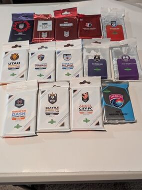 Parkside NWSL & USWNT Trading Card Team Sets Limited Production Sealed
